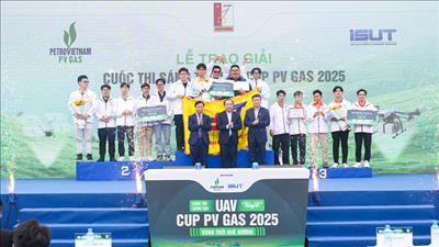 PV GAS đồng hành cùng “UAV Cup PV GAS 2025: Vùng trời quê hương”: Gieo mầm ước mơ, dựng nền kinh tế tầm thấp Việt Nam