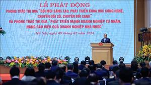 Phát động 2 phong trào thi đua về chuyển đổi xanh và phát triển doanh nghiệp