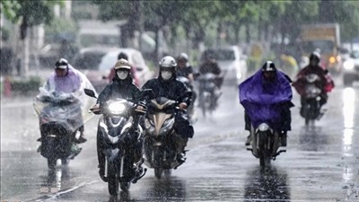 Mưa dông tại nhiều khu vực, cục bộ có nơi mưa rất to