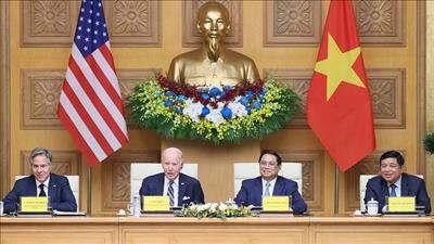 Thủ tướng và Tổng thống Joe Biden dự Hội nghị cấp cao Việt Nam - Hoa Kỳ