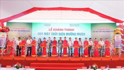Khánh thành Nhà máy thủy điện Mường Mươn