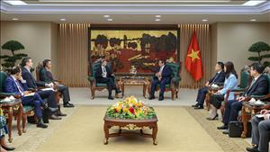 Thủ tướng Phạm Minh Chính làm việc với Phó Tổng giám đốc Quỹ Tiền tệ quốc tế