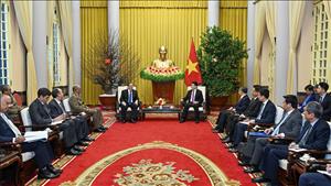 Chủ tịch nước Lương Cường tiếp đặc phái viên Đảng, Nhà nước Cuba Bruno Rodriguez Parrilla