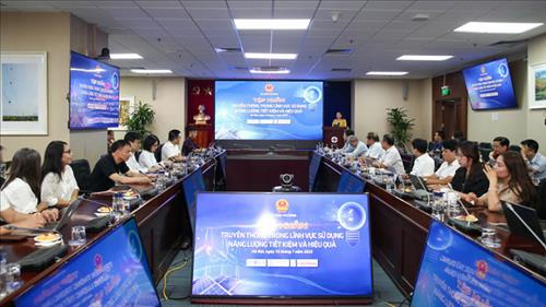 Tập huấn truyền thông trong lĩnh vực sử dụng năng lượng tiết kiệm và hiệu quả