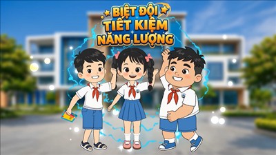 Phổ biến các sản phẩm tuyên truyền về sử dụng năng lượng tiết kiệm và hiệu quả dành cho học sinh	
