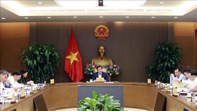 Phó Thủ tướng Lê Minh Khái họp về Đề án cơ cấu lại TKV
