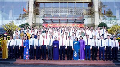 Tổng Bí thư Tô Lâm thăm, chúc Tết Đảng bộ, chính quyền, nhân dân tỉnh Tây Ninh