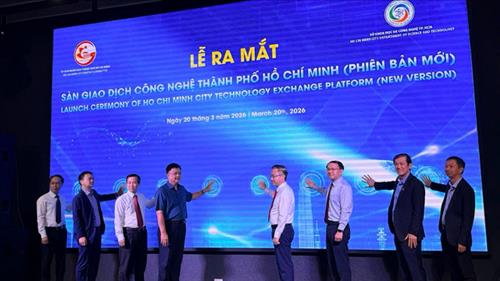 TPHCM ra mắt Sàn giao dịch công nghệ phiên bản mới