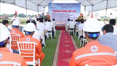 Thi công dự án đường dây và trạm biến áp 110kV Trà Linh tại tỉnh Thái Bình