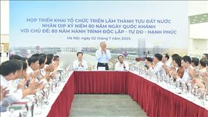 Triển lãm thành tựu đất nước phải để lại ấn tượng mạnh mẽ