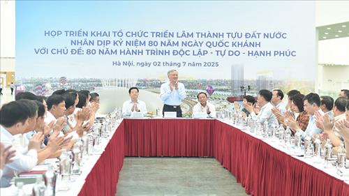 Triển lãm thành tựu đất nước phải để lại ấn tượng mạnh mẽ