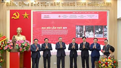 Tổng Bí thư Tô Lâm dự lễ ra mắt trang thông tin điện tử 