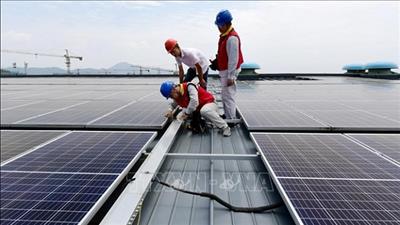 Tổng công suất lắp đặt điện Mặt trời của Trung Quốc vượt mốc 1 tỷ kW