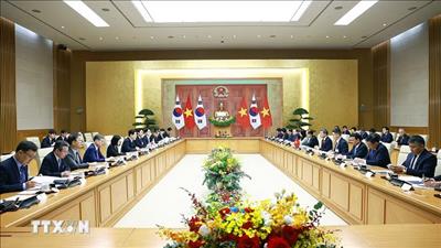 Việt Nam - Hàn Quốc hướng đến mục tiêu kim ngạch thương mại song phương 150 tỷ USD