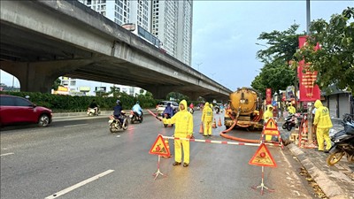 Hà Nội chủ động ứng phó thiên tai, tập trung khắc phục nhanh hậu quả mưa lũ