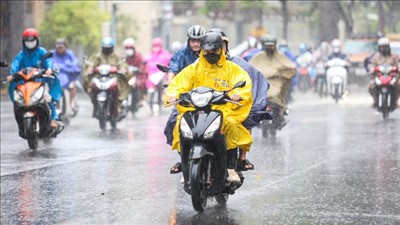 Thời tiết ngày 24/9: Nhiều khu vực trên cả nước có mưa dông