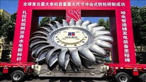 Trung Quốc ra mắt turbine 500 MW đầu tiên trên thế giới