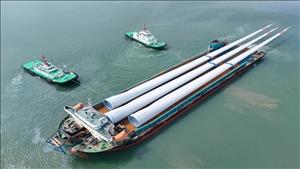 Cánh quạt siêu lớn của turbine gió mạnh nhất thế giới