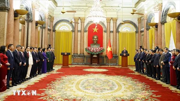 Tổng Bí thư, Chủ tịch nước trao Quyết định bổ nhiệm các thành viên Chính phủ