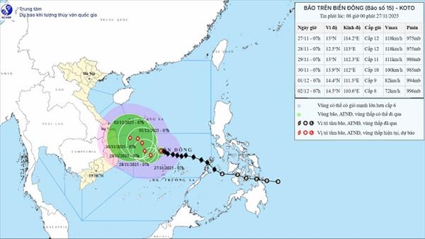Thủ tướng yêu cầu chủ động triển khai các biện pháp phòng, tránh, ứng phó bão số 15