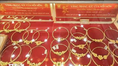 Bảng giá tại các công ty vàng bạc đá quý ngày 5/5