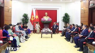 Tổng Bí thư Tô Lâm tiếp Tổng giám đốc UNESCO Audrey Azoulay