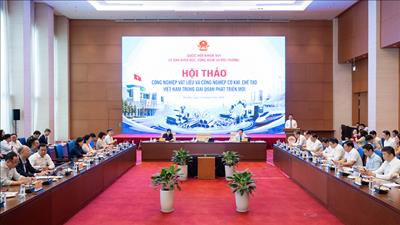 Phát triển công nghiệp vật liệu và cơ khí, chế tạo phục vụ các các dự án chiến lược quốc gia 