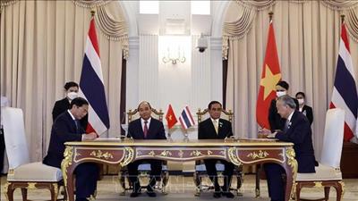 Việt Nam - Thái Lan ra tuyên bố chung, thúc đẩy quan hệ Đối tác chiến lược tăng cường