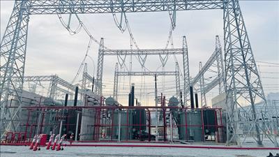 Dự án trạm biến áp 500kV Vĩnh Yên và đường dây đấu nối đủ điều kiện đóng điện