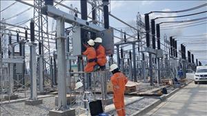 Hoàn thành dự án lắp đặt 2 ngăn lộ 110kV tại TBA 220kV Tân Thành