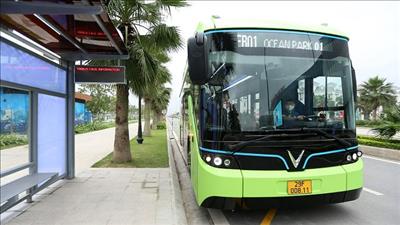 TP Hà Nội triển khai chương trình thí điểm các tuyến buýt điện