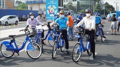 Thành phố Hà Nội thống nhất chủ trương thí điểm đường dành riêng cho xe đạp