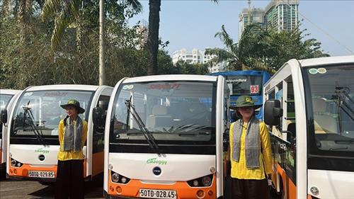 TPHCM khai trương dịch vụ xe điện phục vụ du khách
