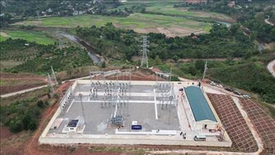 Đóng điện dự án đường dây và TBA 110kV Yên Châu, tỉnh Sơn La