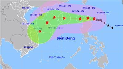 Bão Yinxing chuẩn bị tiến vào Biển Đông