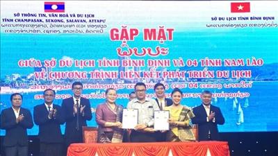Bình Định liên kết phát triển du lịch với các tỉnh phía Nam Lào
