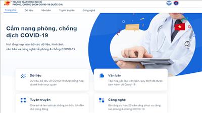 Ra mắt Cẩm nang điện tử phòng, chống dịch Covid-19