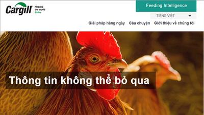 Tập đoàn Mỹ ra mắt trang web chuyên về chăn nuôi hỗ trợ người Việt