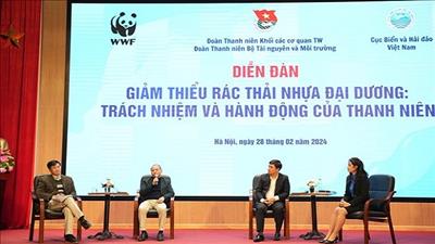 Thanh niên chung tay hành động để giảm thiểu rác thải nhựa