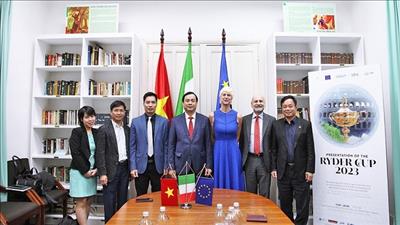 Việt Nam và Italia tiếp tục thúc đẩy hợp tác trong lĩnh vực du lịch