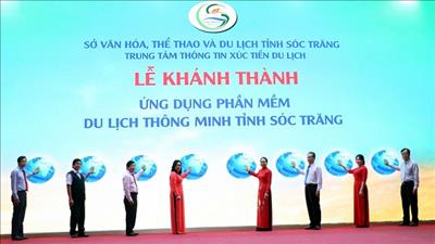 Ra mắt ứng dụng phần mềm Du lịch thông minh tỉnh Sóc Trăng