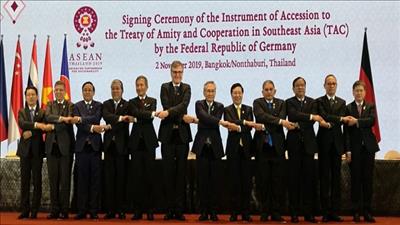 Đức thắt chặt quan hệ với ASEAN qua Hiệp ước Hữu nghị và Hợp tác