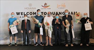 Quảng Nam tổ chức lễ chào đón những đoàn khách đầu tiên theo hộ chiếu vaccine