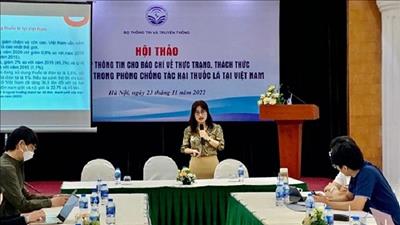 Ngăn chặn, giảm tiêu dùng thuốc lá thế hệ mới tại Việt Nam
