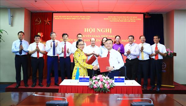 Đảng bộ Tổng công ty Điện lực miền Nam chính thức chuyển giao về Đảng ủy Tập đoàn Điện lực Việt Nam