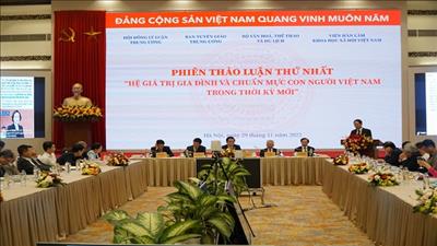 Xây dựng hệ giá trị văn hóa và chuẩn mực con người Việt Nam trong thời kỳ mới