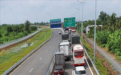 Cao tốc Trung Lương - Mỹ Thuận sẽ chính thức thu phí dịch vụ sử dụng đường bộ