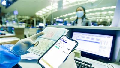 Chuyến bay đầu tiên của Việt Nam áp dụng hộ chiếu sức khỏe điện tử