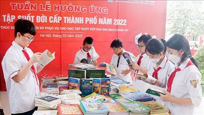 Thành phố Hà Nội tổ chức Tuần lễ hưởng ứng học tập suốt đời