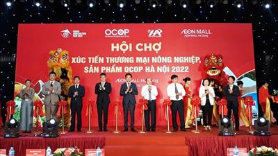 Nhiều hoạt động xúc tiến thương mại, quảng bá sản phẩm OCOP thành phố Hà Nội